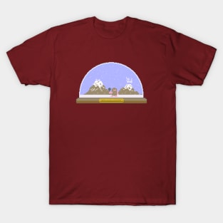 B.C. Bill - Snow Globe Pixel Art T-Shirt